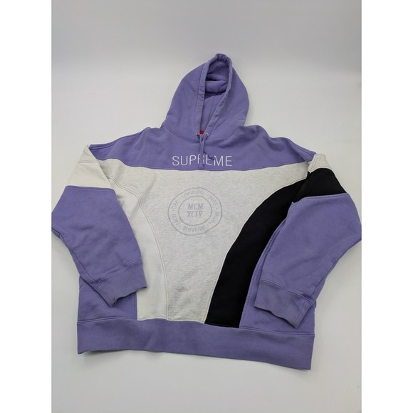 Supreme  Size M Milan Hooded Sweatshirt Light Violet SS20 - Picture 1 of 12
